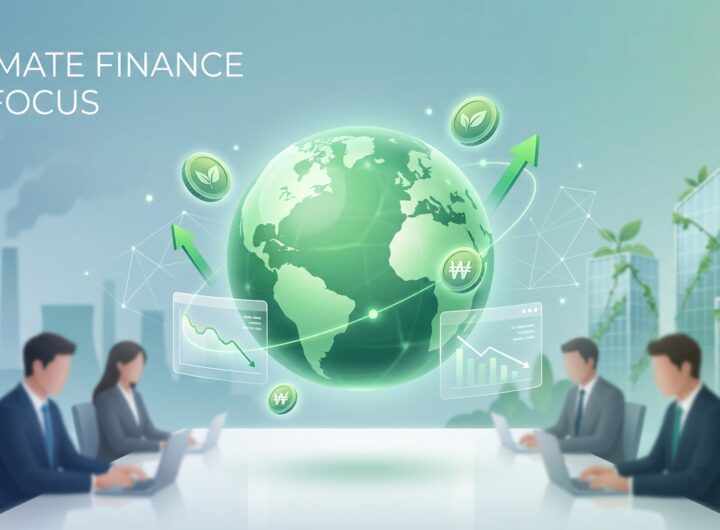 10년 동안 790조원 규모 기후금융 집행 · 탄소 제로 달성 목표로