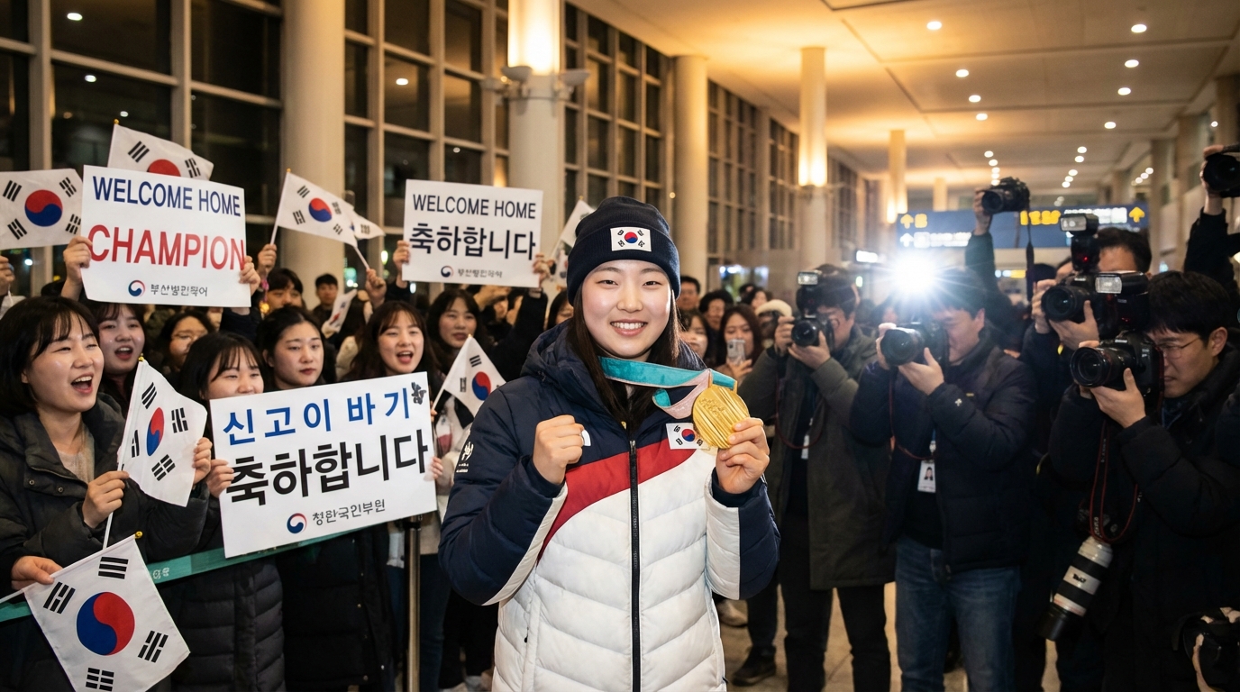 최가온, 고향 방문… “할머니 손맛 육전과 마라탕이 그리워요”