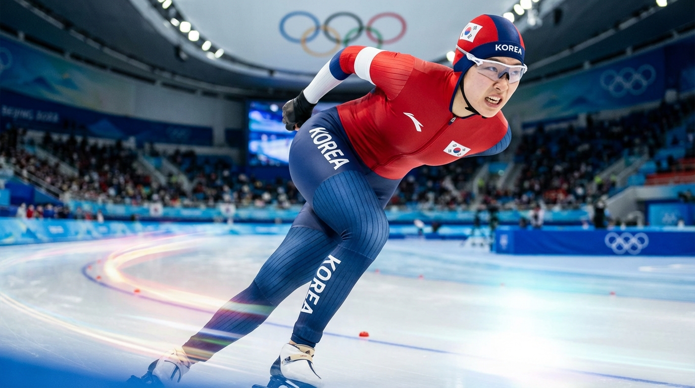 500m 단거리 순위권 진입 나현 선수 “차기 대회 시상대 오를 자신 있다”
