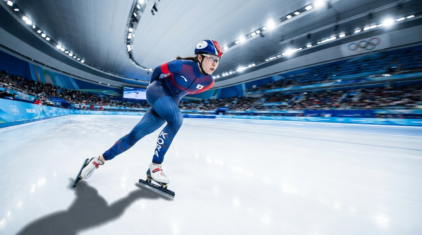 빙상 경기 김민선 14위 기록 · 이나현 500미터 10위 등극 37초86 달성