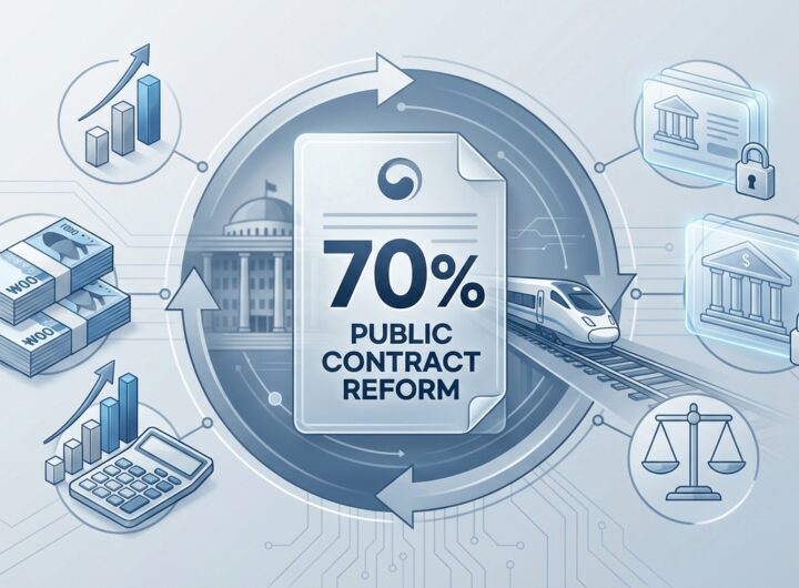 공공사업 선금 상한선 70%로 복구 대통령 강력 지적 "국가가 피해 입었다"