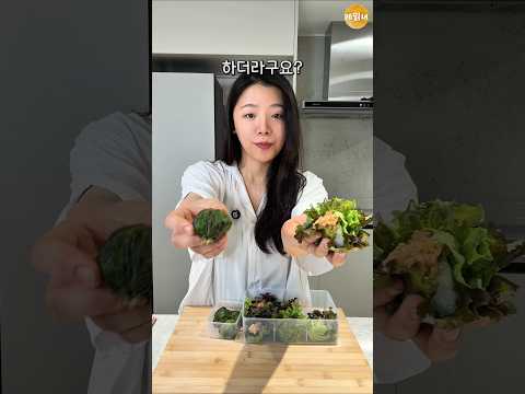 상추는 이렇게 드셔보세요