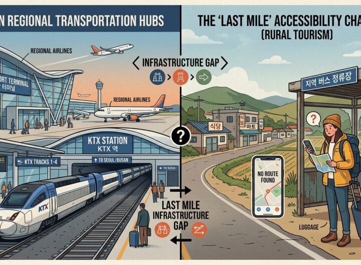 ?? 역과 공항까지는 도착했는데, 정작 여행지는 어떻게? 최종 구간 해결 없는 지역 여행 정책의 허점