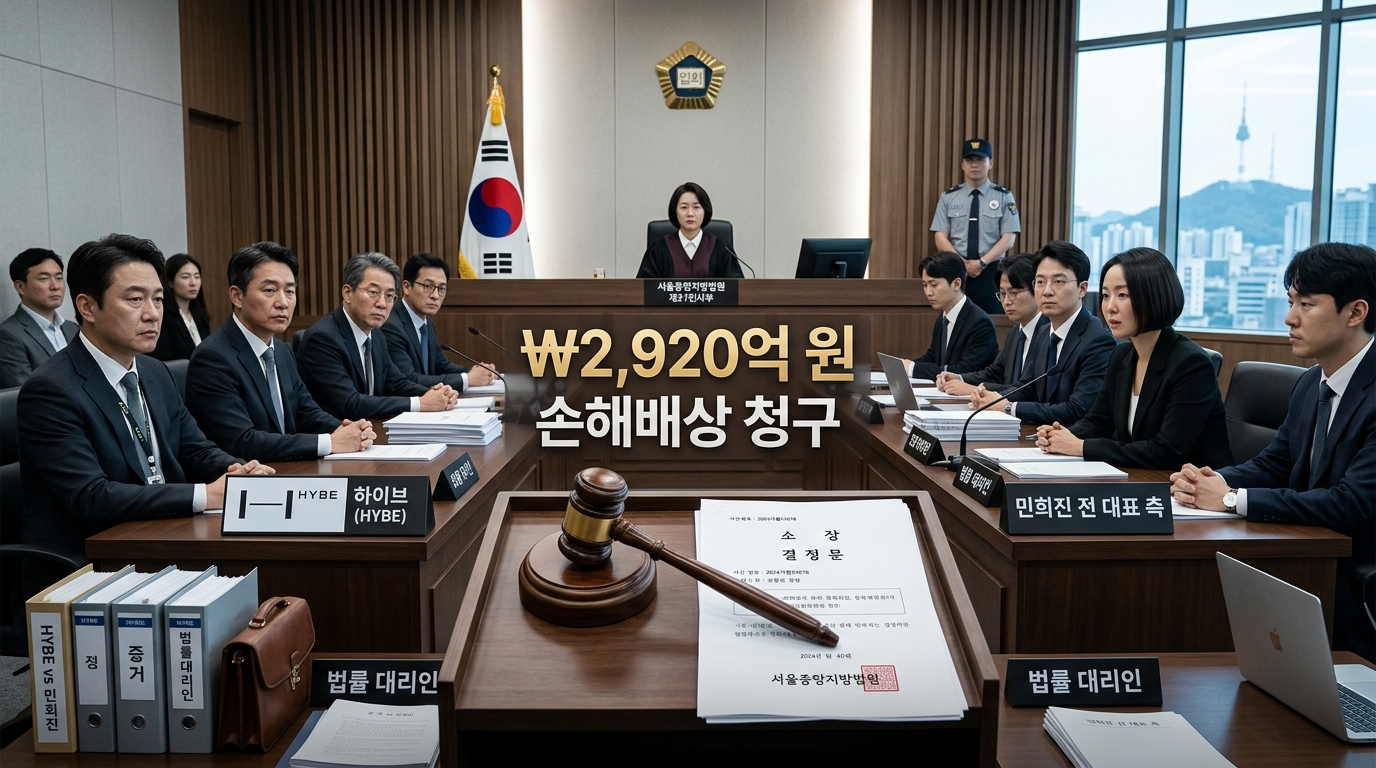 하이브의 292억원 공탁 반격… 민희진 측 256억 포기 제안 무산되나