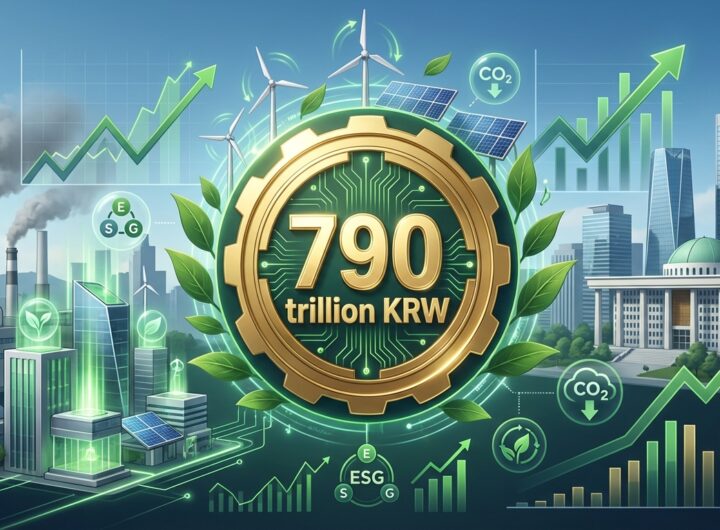 10년간 790조원 규모 기후 관련 금융 투자로 탄소 제로 달성 추진