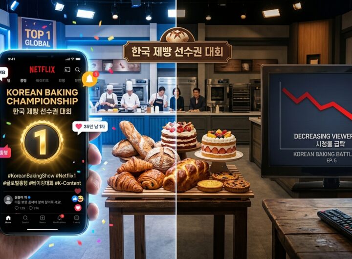 시청률 1%대 침체 천하제빵, 흑백요리사 후속 기대 무색... 원인 분석