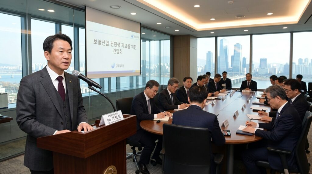 이찬진 의원 "보험 산업, 눈앞의 성과만 좇는 자해 경쟁 구조 탈피 필요"