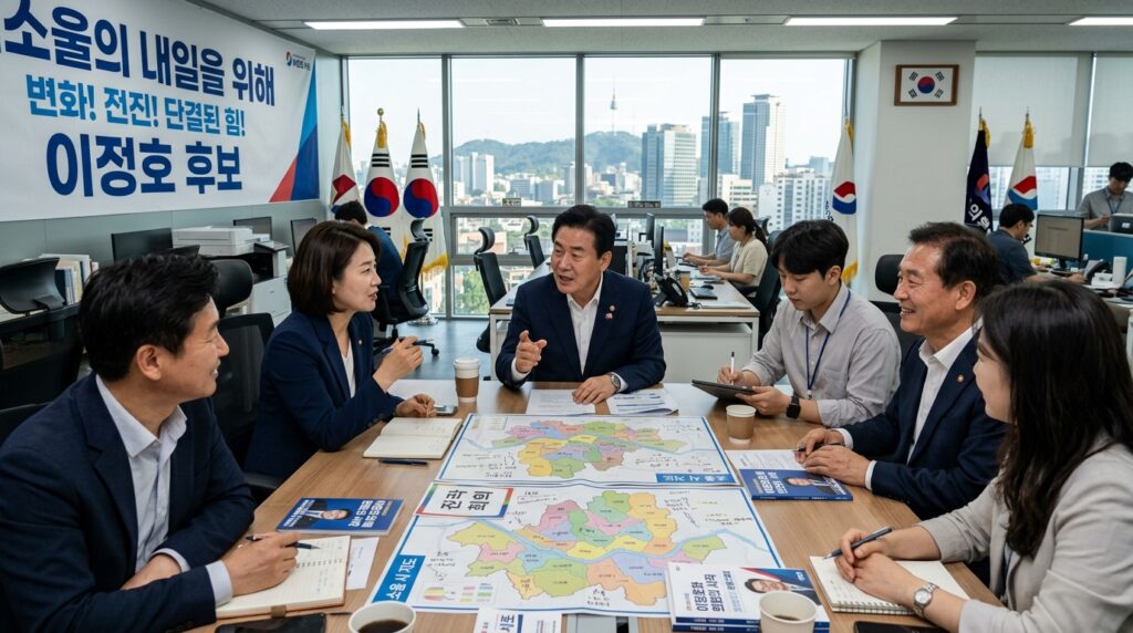 현역 의원들의 당직 사퇴 정원오 캠프 합류 대세론 확산되나