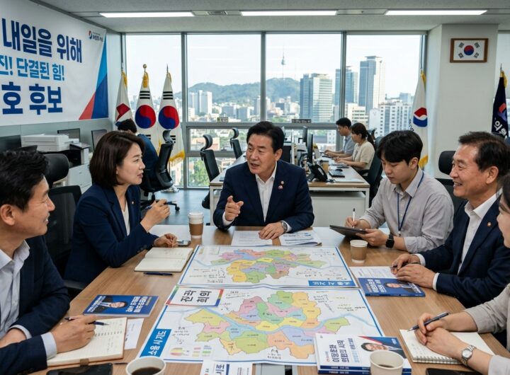 현역 의원들의 당직 사퇴 정원오 캠프 합류 대세론 확산되나