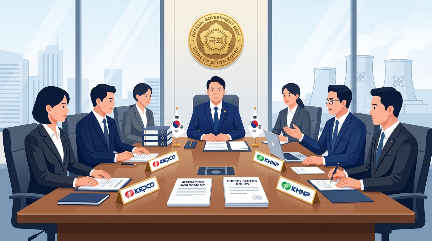 공공 기관 간 1조 4천억원 규모 건설 갈등, 정부 국내 조정 방안 제시