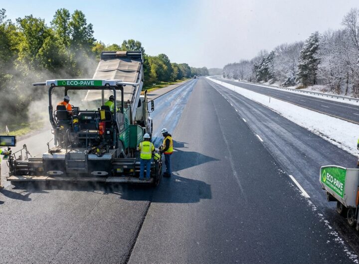 환경을 지키는 극한 기온 대응 도로 포장 기술