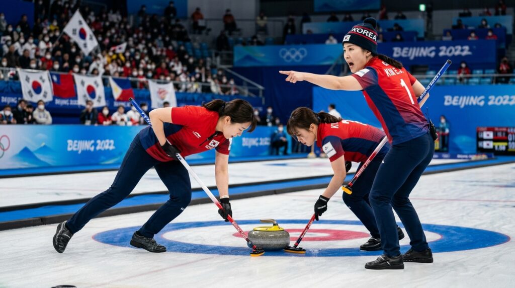 컬링 여자대표팀 캐나다전 아쉬운 결과 4강 진출 좌절