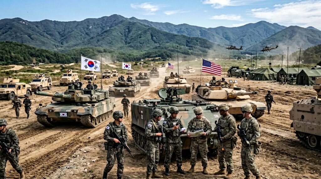 미국과 한국, 야외 기동훈련 22개로 결정… 작년 대비 50% 이상 감소