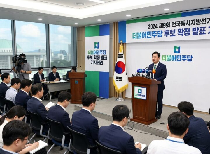 우상호, 더불어민주당 강원도지사 후보 단독 지명… "뛰어난 능력으로 지역 기대에 답하겠다"