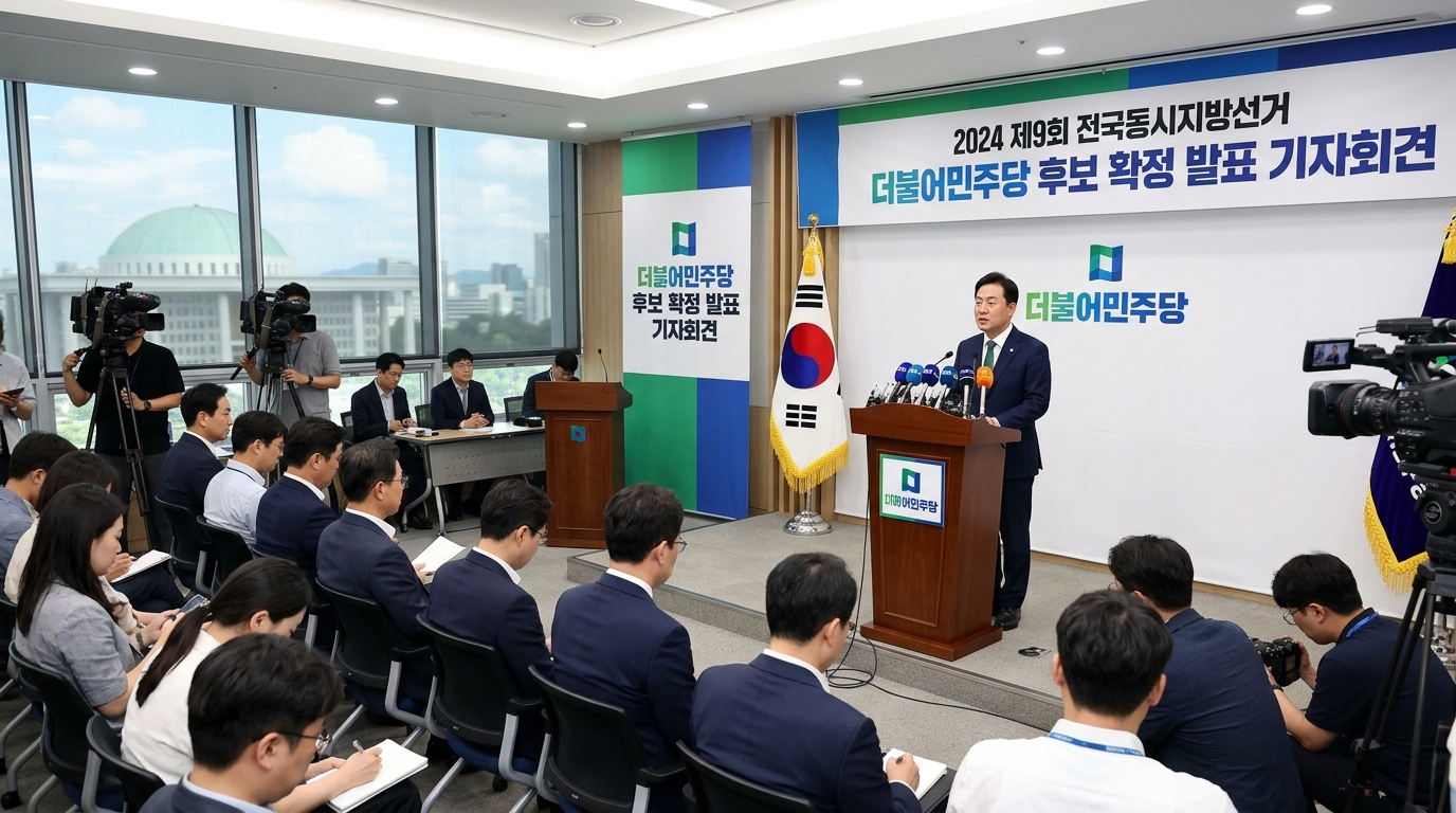 우상호, 더불어민주당 강원도지사 후보 단독 지명… “뛰어난 능력으로 지역 기대에 답하겠다”