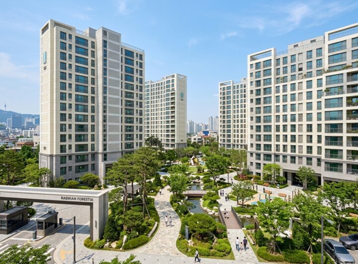 서울 강서구 방화동 6구역 주거환경 개선 재건축사업 · 강서구 최초 래미안 브랜드 입성