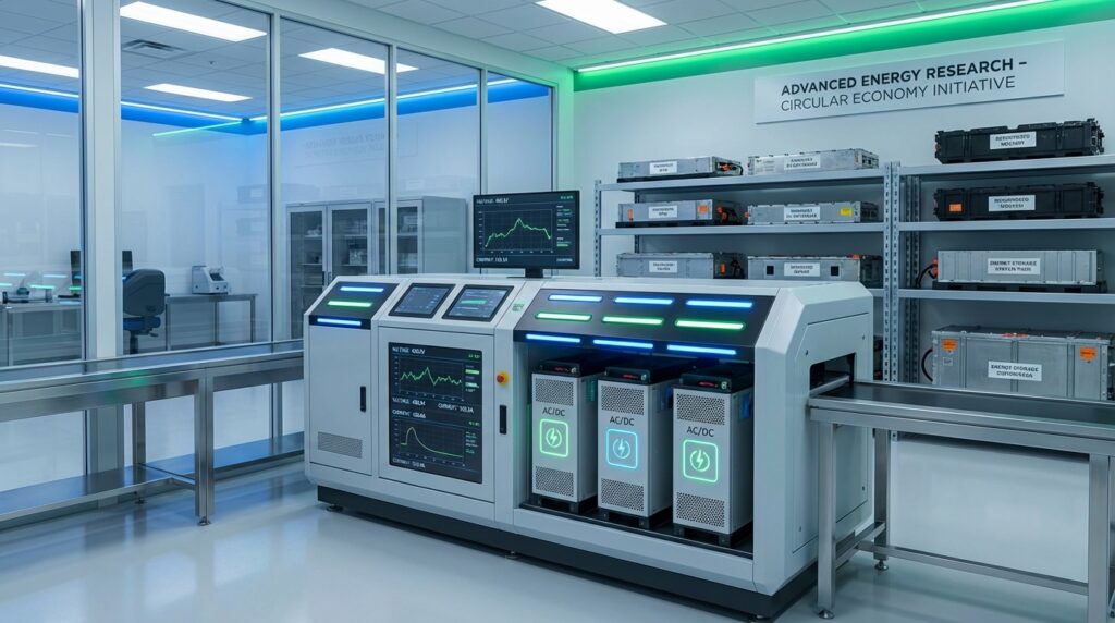 폐배터리 재활용 검사장비 납품 ● 순환자원 경제 활성화 기여