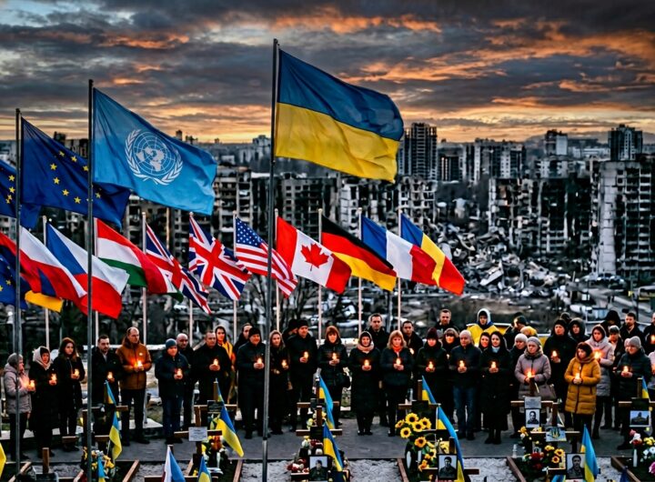 4년째 이어진 분쟁 속 세계 각국의 우크라이나 성원 그러나 구체적 지원은 의문