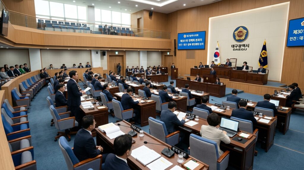 시스템 개선 요청이었을 뿐 대경권 광역 통합 거부 아니라는 입장 대구 시의회 측 밝혀