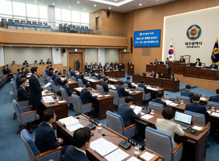 시스템 개선 요청이었을 뿐 대경권 광역 통합 거부 아니라는 입장 대구 시의회 측 밝혀