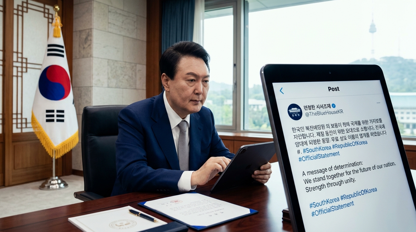 대통령 “뒷전으로 밀린 적 전혀 없어” 정부·여당 불협화음 보도에 강력 반박