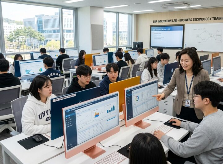 ERP 실무 교육 확대를 위한 인하공업전문대학 기업 연계 프로그램