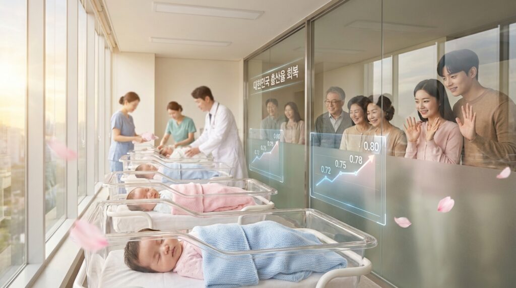 작년 출산율 0.8명 기록 아기 울음소리가 점점 줄어들고 있다 합계출생률 역대 최저치 경신