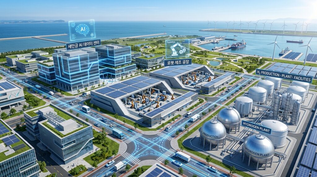 미래 기술 확보를 위한 9조 원 규모 새만금 투자, 현대자동차의 AI 중심 투자 전략 전환