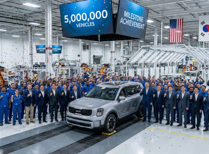 기아 미국 조지아주 생산시설 17년차 누적 제작 500만대 달성