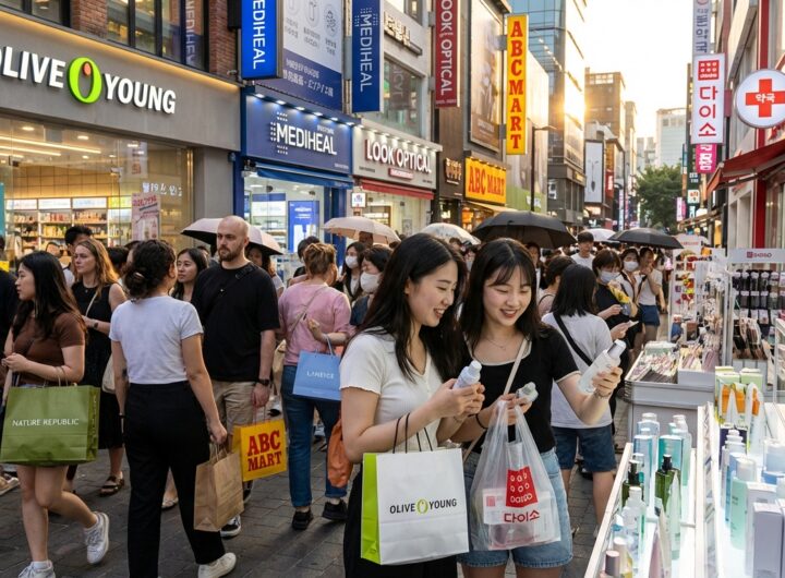 ?? 해외 방문객들의 새로운 쇼핑 코스 올리브영 다음 목적지는? 6개월간 명동 거리에 급증한 특정 업종의 정체