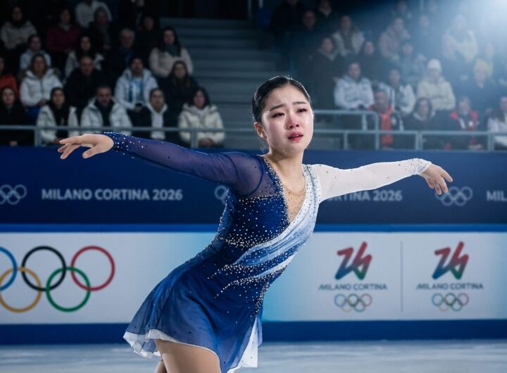 점프 실수로 넘어진 신지아 "팀 경기보다 더 떨렸어요... 자유 연기에서는 당당하게 하겠습니다"