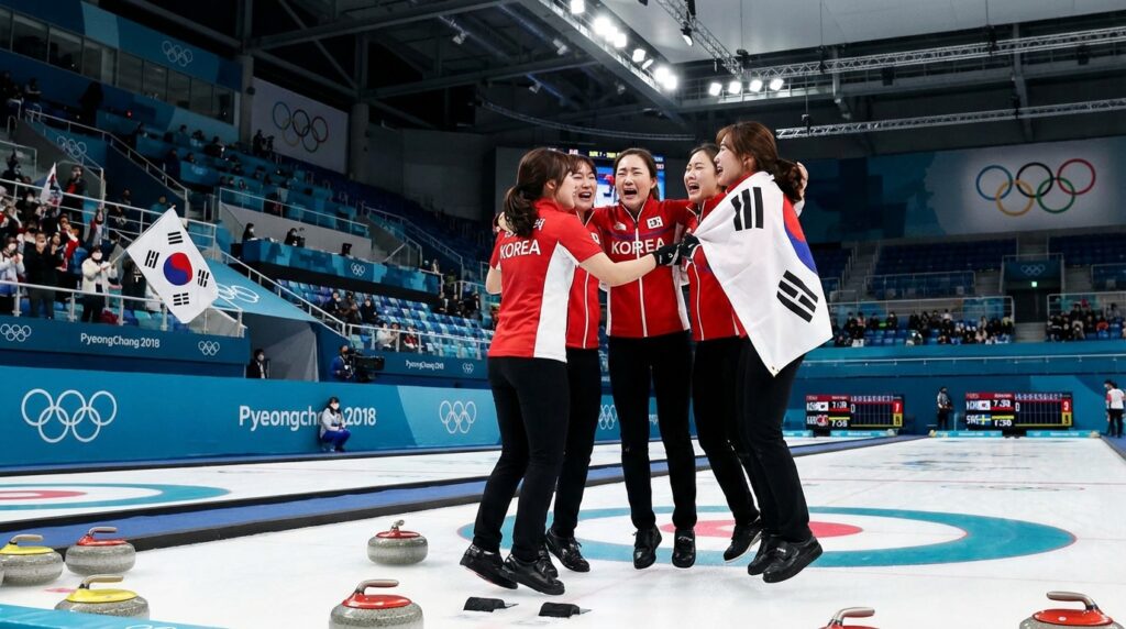 컬링 여자대표팀 극적 뒤집기로 중국 꺾고 준결승 진출 발판 마련