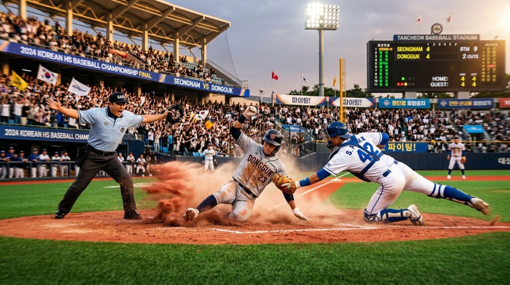 전통의 강호 덕수고와 기동야구 마산용마고 28일 최종 대결 [2026 성남시 고등학교 야구 챔피언 결정전]