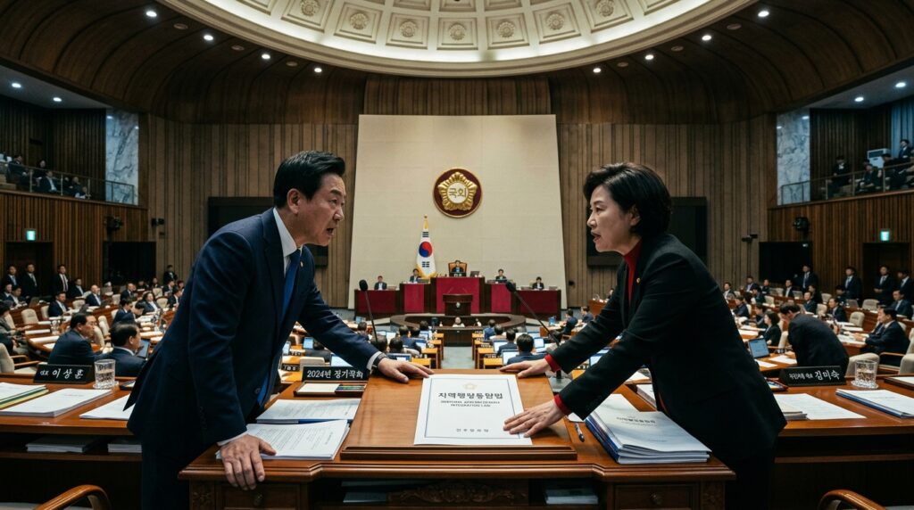 여야 합의로 긴급토론 중지했지만 대구경북 통합법안 최종단계서 난항