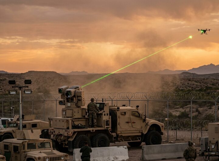레이저 무기체계 오작동으로 자국 무인기 격추 미군 실수 사건