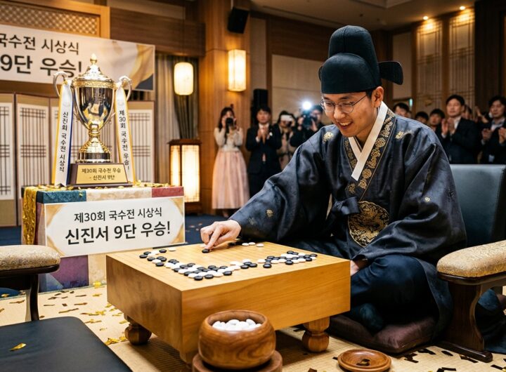 누적 상금 108억 돌파 박정환 9단, 이창호 전설을 제치고 역대 최고 기록 경신