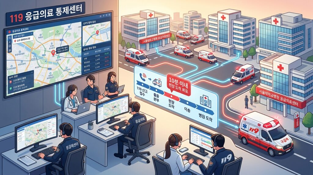위급한 환자, 세 군데 응급실 수용 불가 시…10분 안에 병원 지정 필수