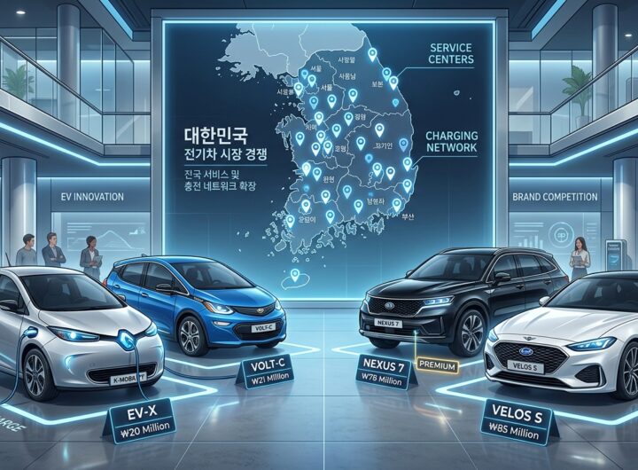 신차 경쟁 치열 각양각색 마케팅 펼치는 전기자동차 시장 프리미엄은 가격 인하 없음 서비스 망은 복잡하게 얽혀