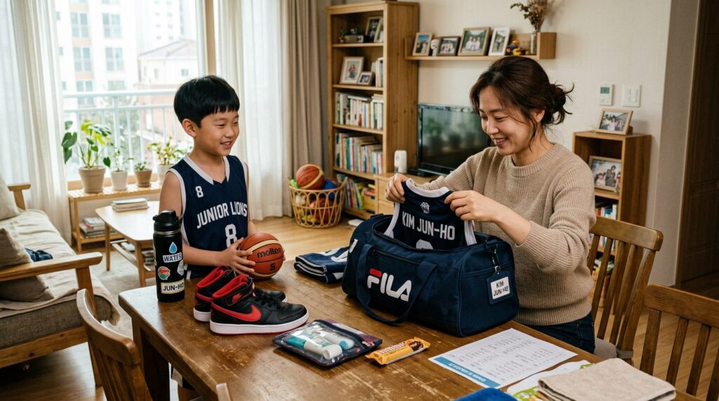 박보검 판박이 아들 첫 공개한 이요원... 농구 재능까지 화제