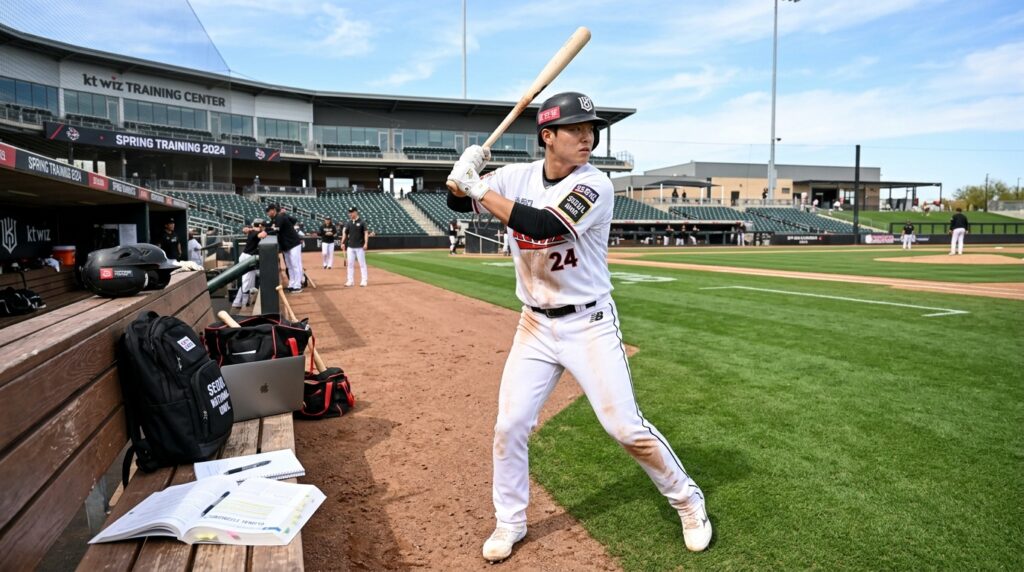 야구와 학업 병행 박성준 선수…문예대학교 3년 만에 프로리그 진출자 탄생