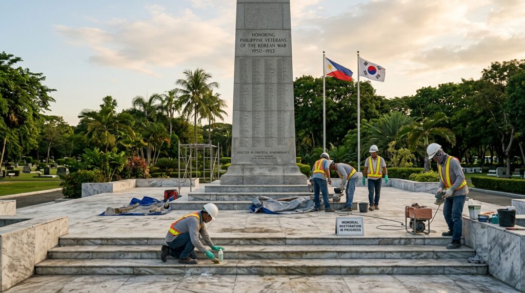 필리핀 한국전 참전 기념시설 개보수 현대자동차그룹·국가보훈부 협력 추모공간 환경 개선 프로젝트 착수