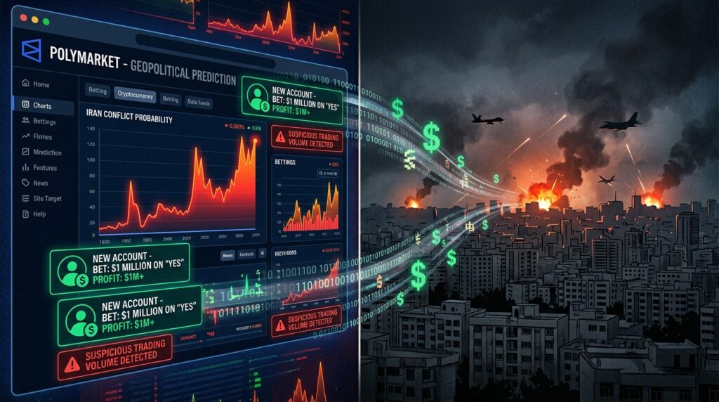 7700억 규모 베팅 폴리마켓 내부정보 거래 논란 테헤란 공격 직전 의심스러운 돈의 흐름