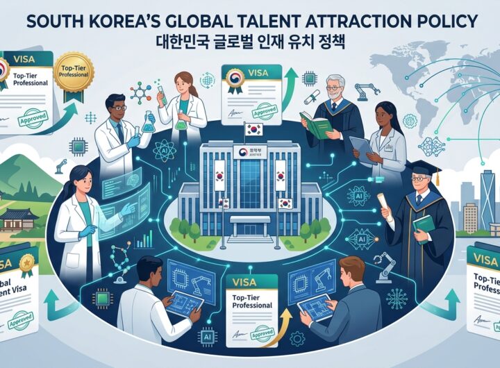 글로벌 우수인재 영입 × 전문인력 양성 강화 정부 발표 · 인공지능 분야 교수급 연구자에게도 최상위 비자 부여