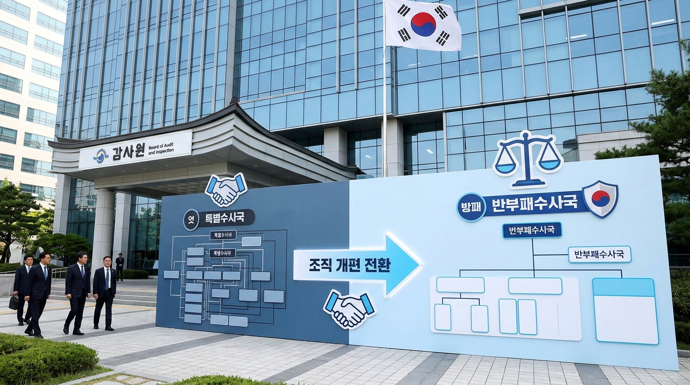 정부 정치성 논란 특별조사부서 해체 – 감사원 결정