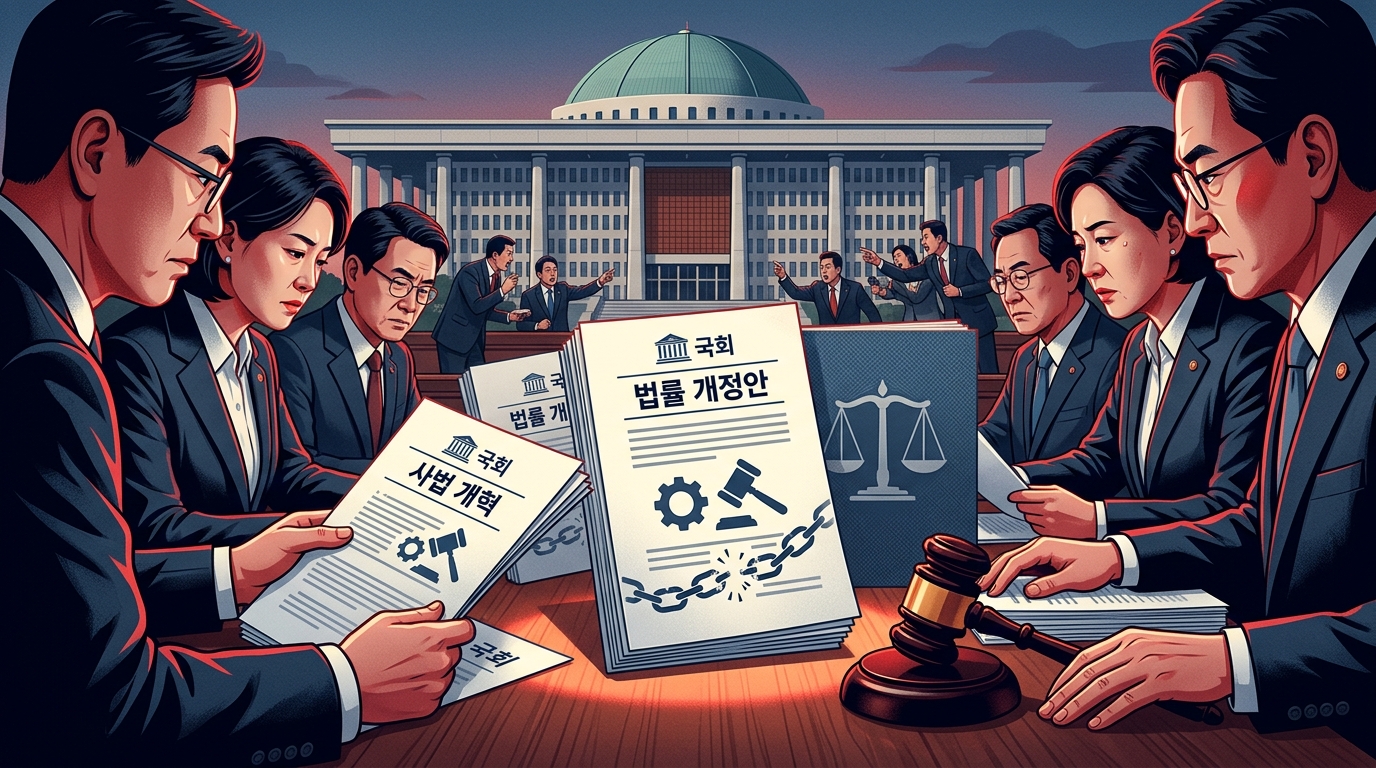 국회로 환송된 공수처·공소청 관련법 법제사법위 강경 의원들 ‘전면 수정’ 움직임 가시화