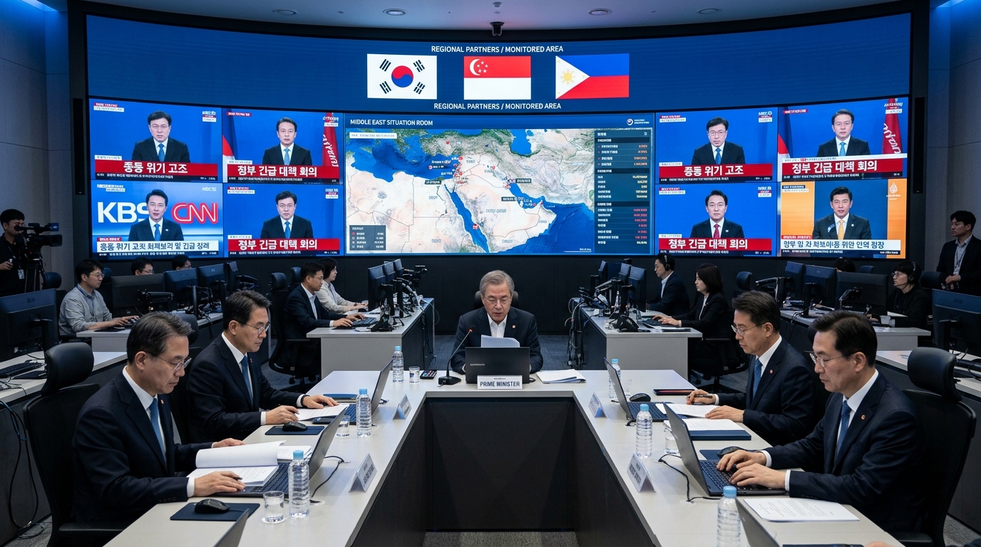 중동 긴급 상황 국무총리 주도 해외 순방 기간 비상 대응 시스템 가동