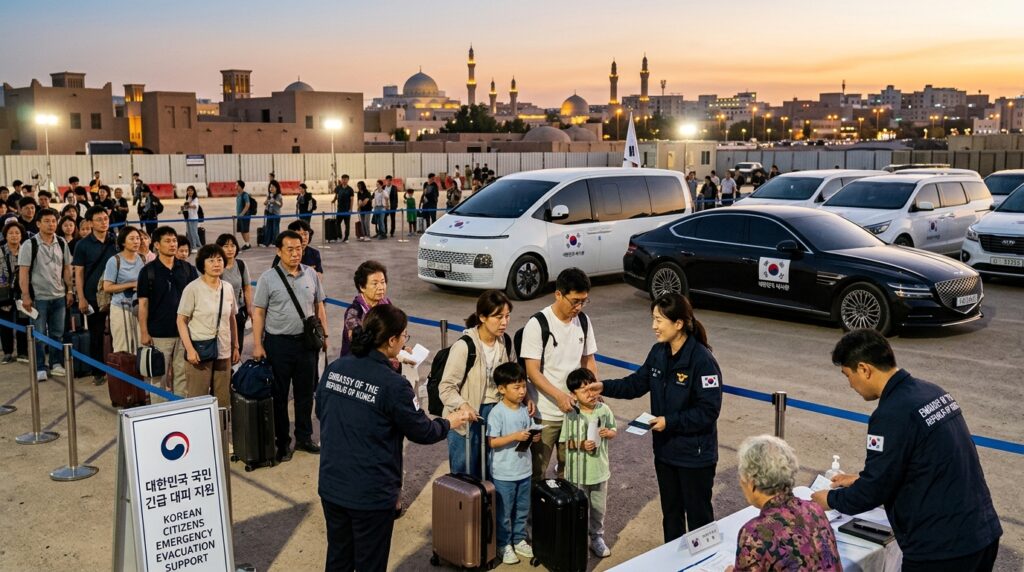 이란 거주 한국인, 안전 구역 이동 진행 중동 인근 국가 동포들 상황은?