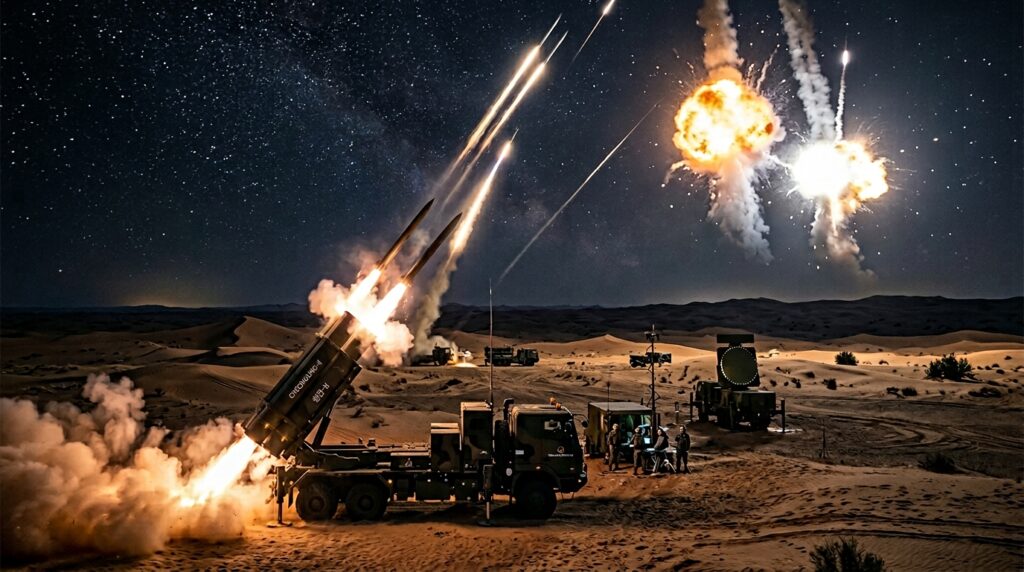 UAE 상공에서 이란 미사일 격추 국내 개발 천궁-2 방어체계 실전 성공