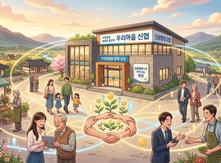 주주 배당은 시중은행으로, 국민 환원은 새마을금고로