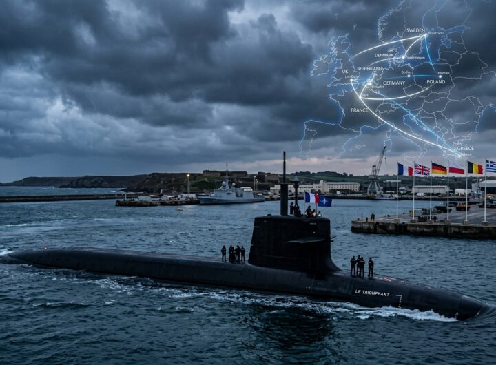 유럽 안보 위기 대응 프랑스 대통령 핵무기 확대 선언 비상시 주변국 방어 지원 방침